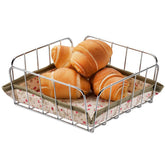 Cesta Para Pães Quadrado Porta Pão Francês Para Mesa Tecido